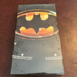 Batman Factory Sealed VHS with WHV Watermark